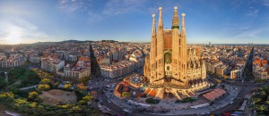 Barcelona Panoramic Sagrada Familia